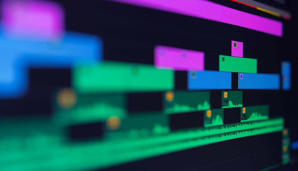 Professional audio editing software interface